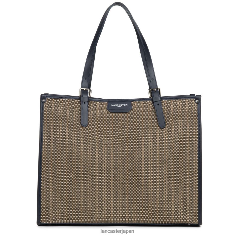 バッグ Lancaster Paris トートバッグ アクチュアルミディ ブルーフォンセマルチ 女性 VB8ZLR3282