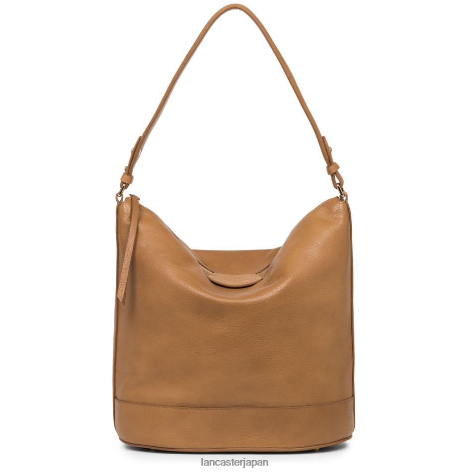 バッグ Lancaster Paris バケットバッグ デューンカジュアル キャメル 女性 VB8ZLR3328