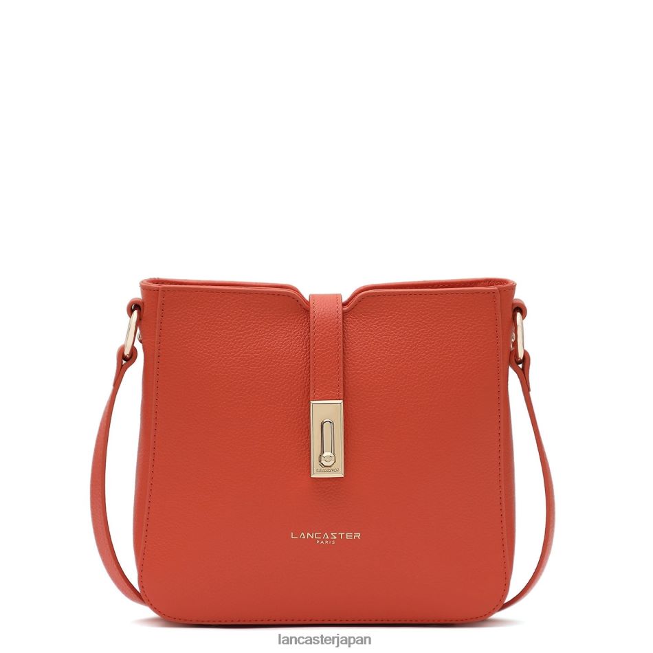 バッグ Lancaster Paris クロスボディバッグ フーロンヌ ミラノ 軽量 オレンジ 女性 VB8ZLR334