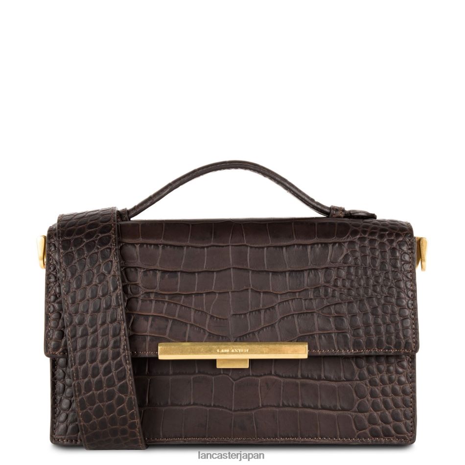 バッグ Lancaster Paris ハンドバッグエキゾチックリー マロン 女性 VB8ZLR3348