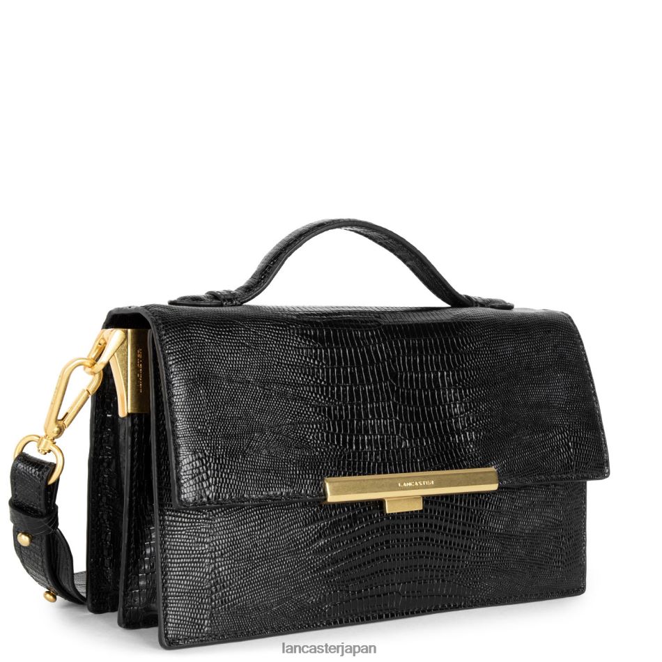 バッグ Lancaster Paris ハンドバッグエキゾチックリー ノワール・レザール 女性 VB8ZLR3354