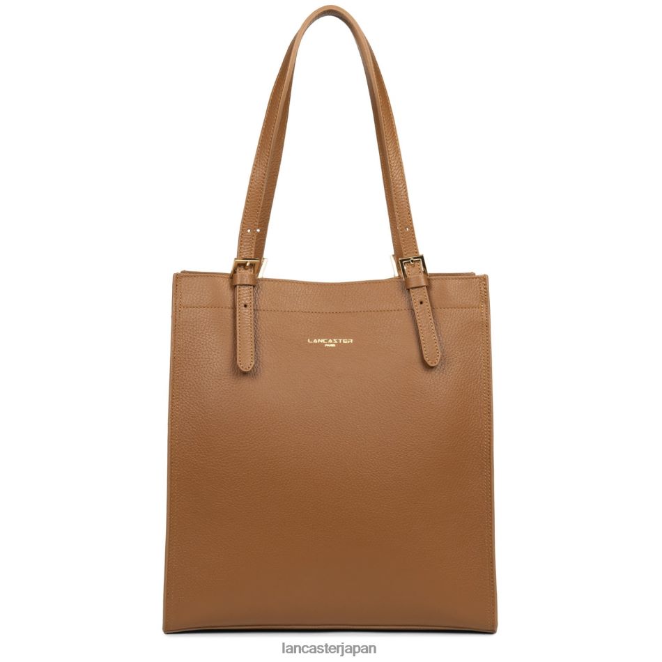 バッグ Lancaster Paris トートバッグ フーロンヌ ダブル オレンジ色のラクダ 女性 VB8ZLR3361