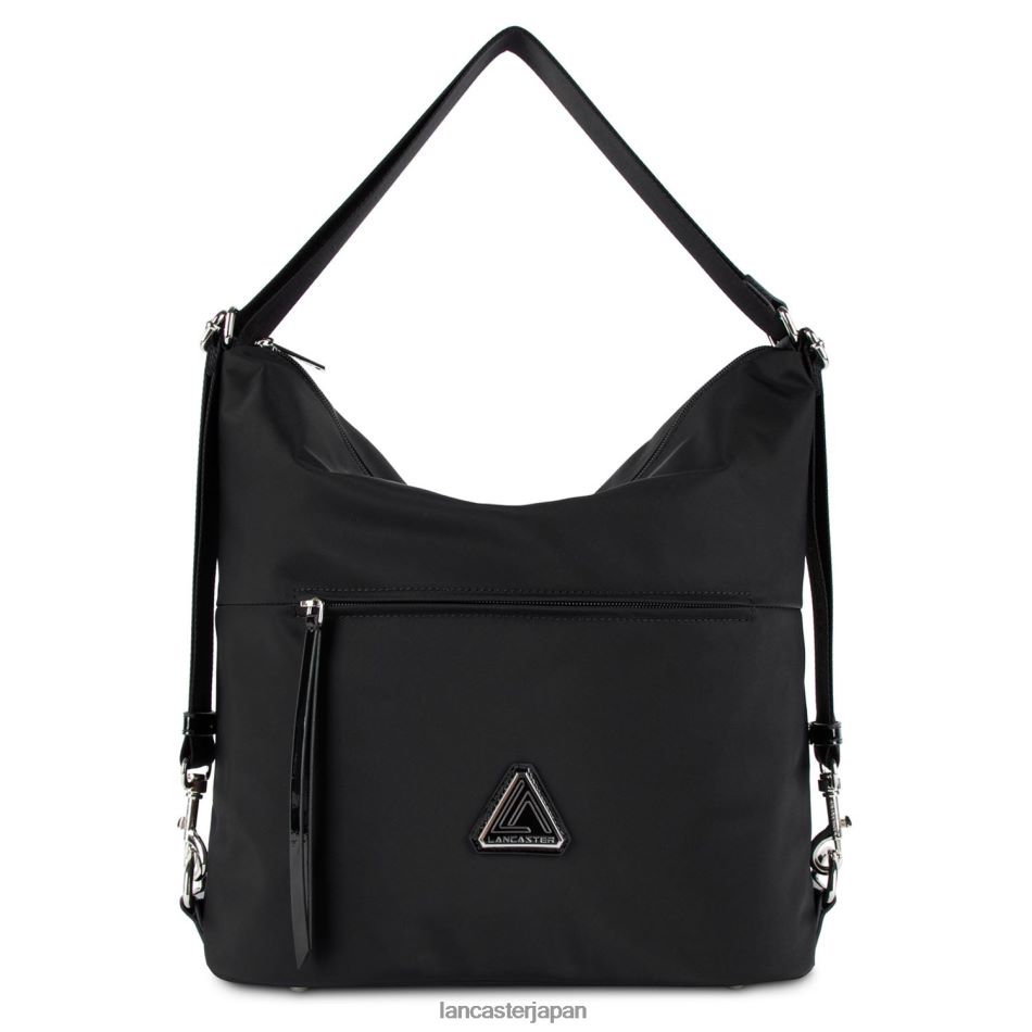 バッグ Lancaster Paris バケットバッグ ベーシック ヴェルニ ニュー ノワール 女性 VB8ZLR3405
