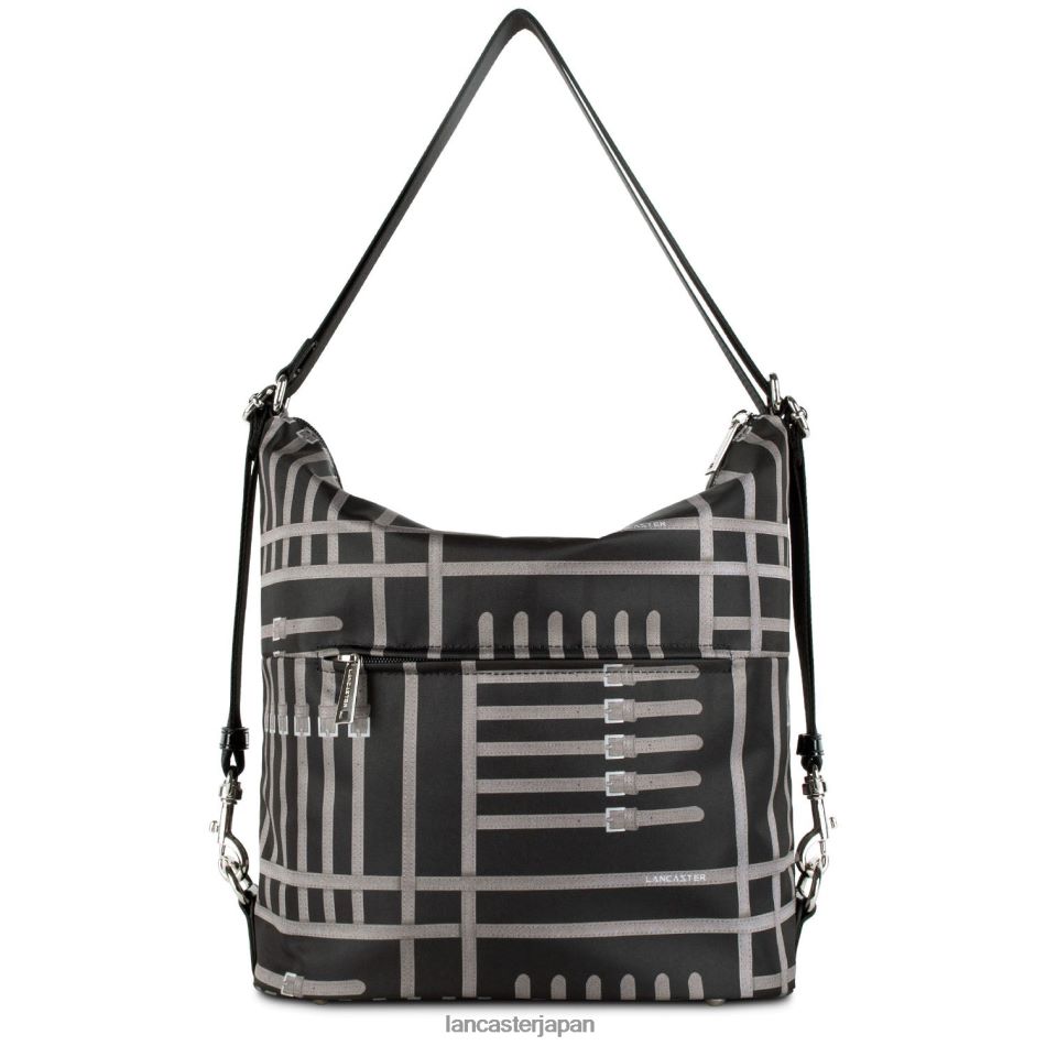 バッグ Lancaster Paris バケットバッグ ベーシック ヴェルニ ニュー ノワールトープ 女性 VB8ZLR3407