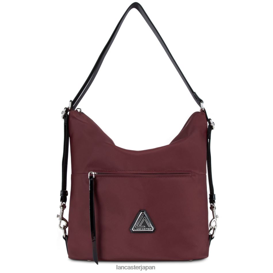 バッグ Lancaster Paris バケットバッグ ベーシック ヴェルニ ニュー ボルドー 女性 VB8ZLR3408