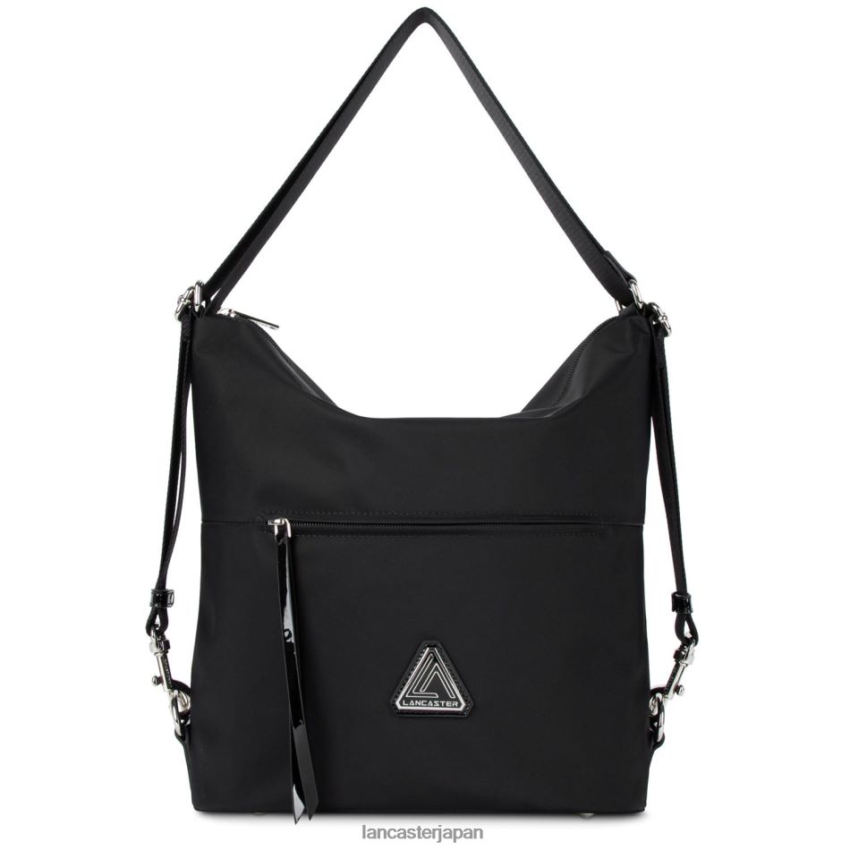 バッグ Lancaster Paris バケットバッグ ベーシック ヴェルニ ニュー ノワール 女性 VB8ZLR3409