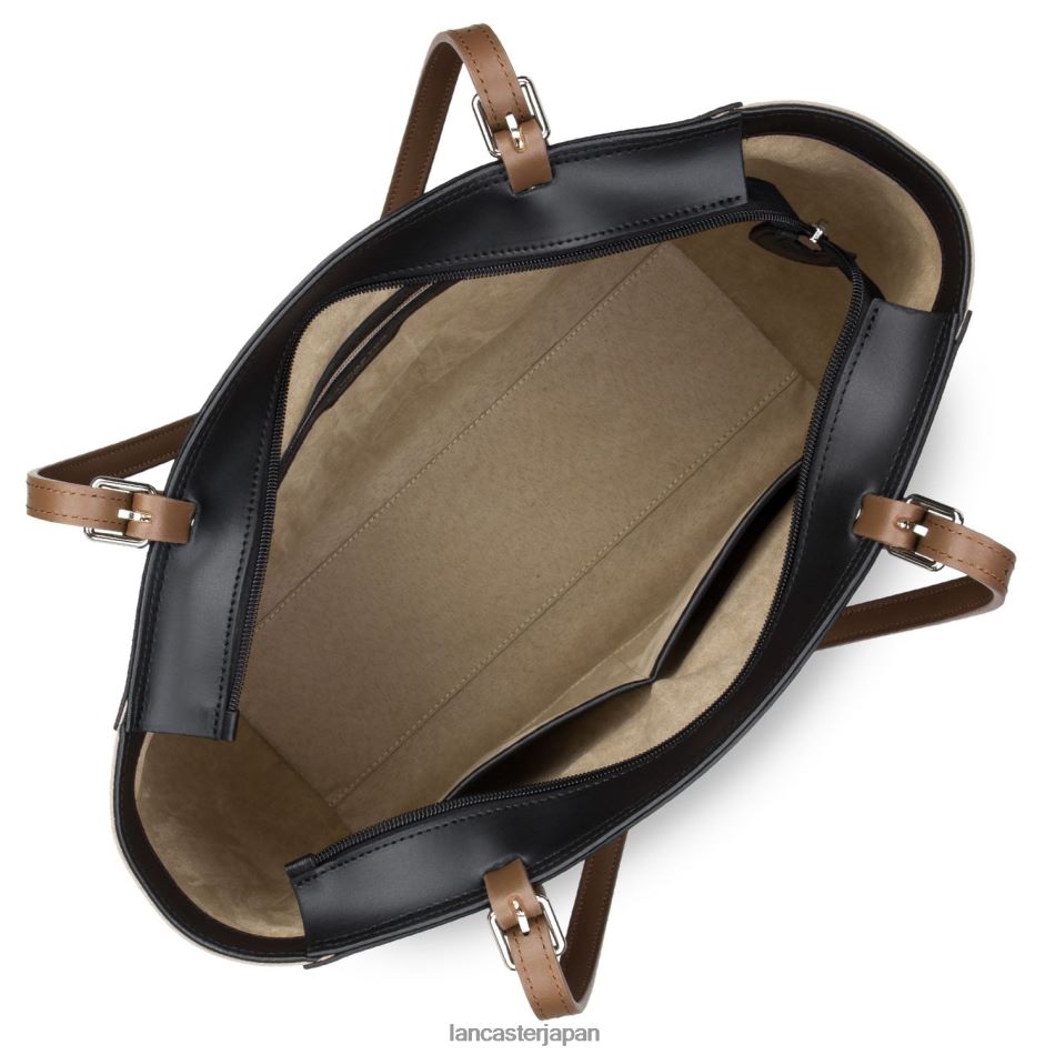 バッグ Lancaster Paris トートバッグ スムース 新品 ノワール・ヌード・ビジョン 女性 VB8ZLR3424