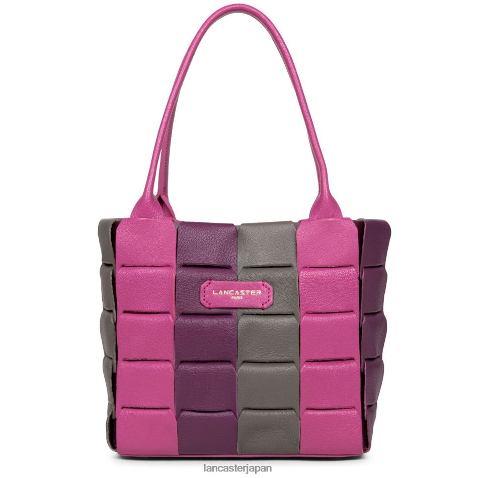 バッグ Lancaster Paris トートバッグ スタジオアンレース フクシアマルチ 女性 VB8ZLR3429
