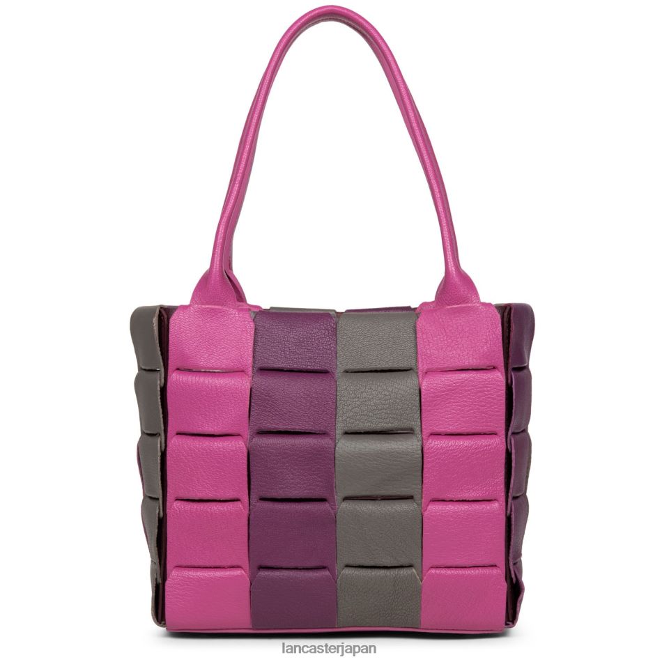 バッグ Lancaster Paris トートバッグ スタジオアンレース フクシアマルチ 女性 VB8ZLR3429