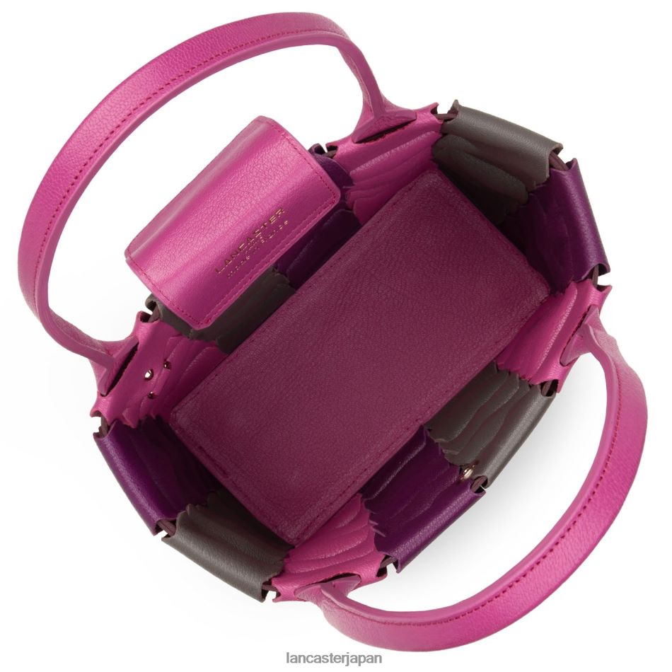バッグ Lancaster Paris トートバッグ スタジオアンレース フクシアマルチ 女性 VB8ZLR3429