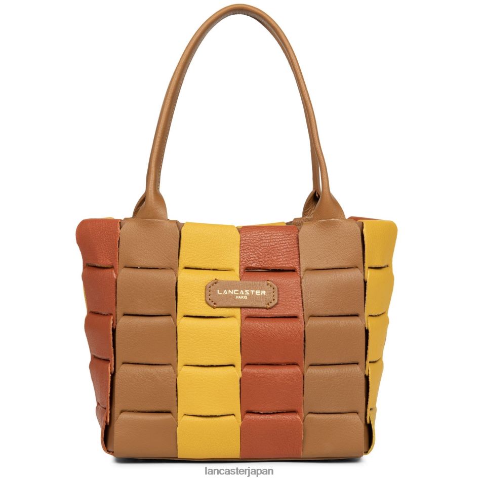 バッグ Lancaster Paris トートバッグ スタジオアンレース テラコッタマルチ 女性 VB8ZLR3430