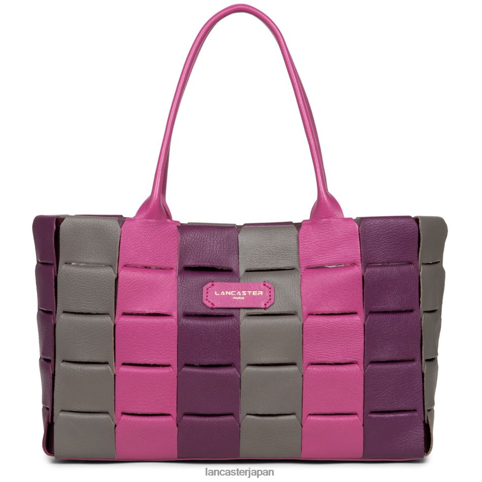 バッグ Lancaster Paris トートバッグ スタジオアンレース フクシアマルチ 女性 VB8ZLR3438