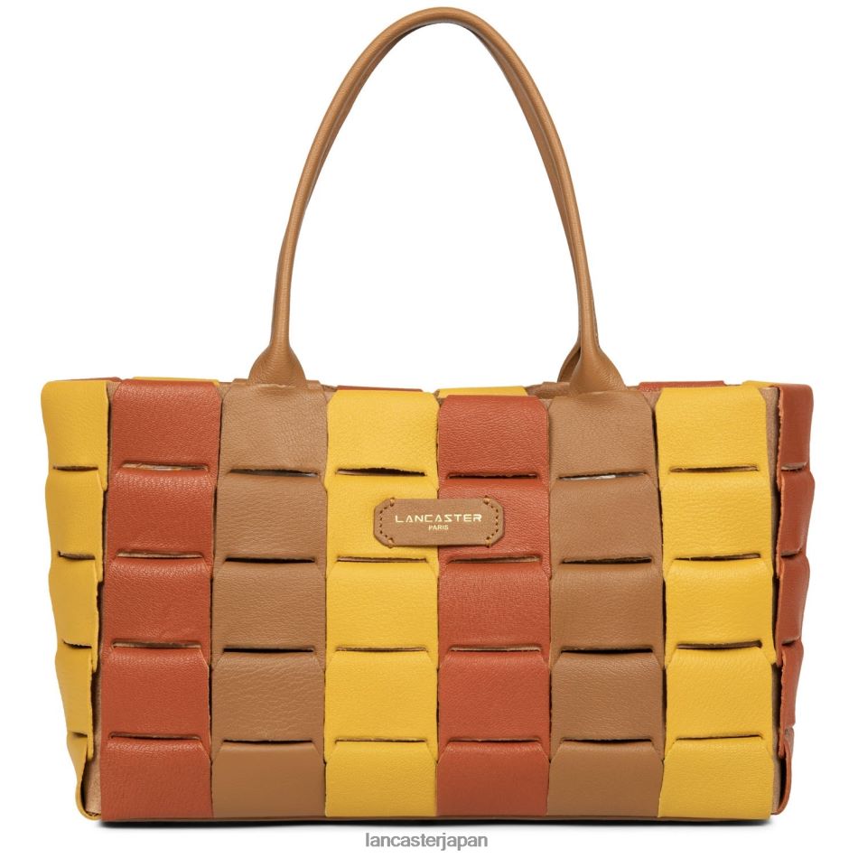 バッグ Lancaster Paris トートバッグ スタジオアンレース テラコッタマルチ 女性 VB8ZLR3442