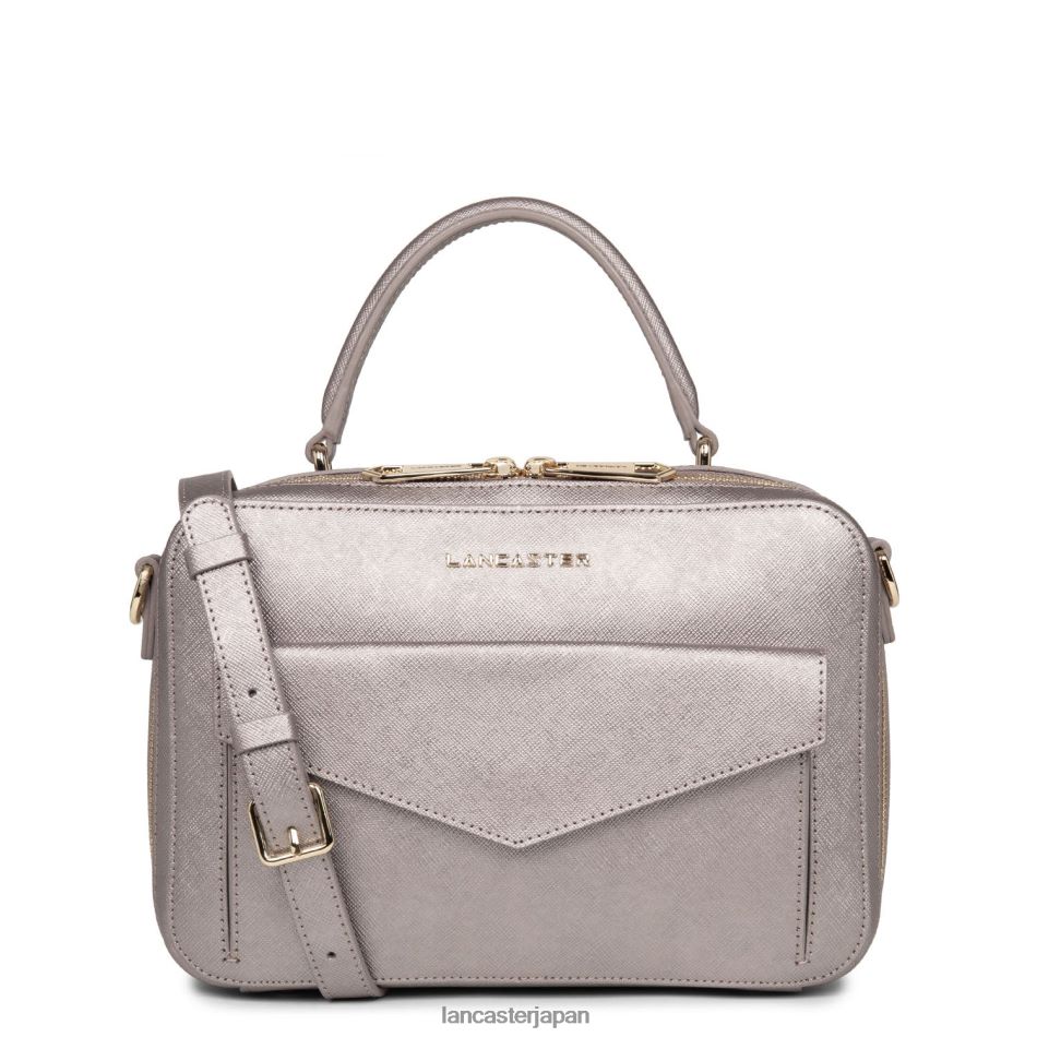 バッグ Lancaster Paris ハンドバッグ サフィアーノ シグネチャー またはバラ 女性 VB8ZLR3458