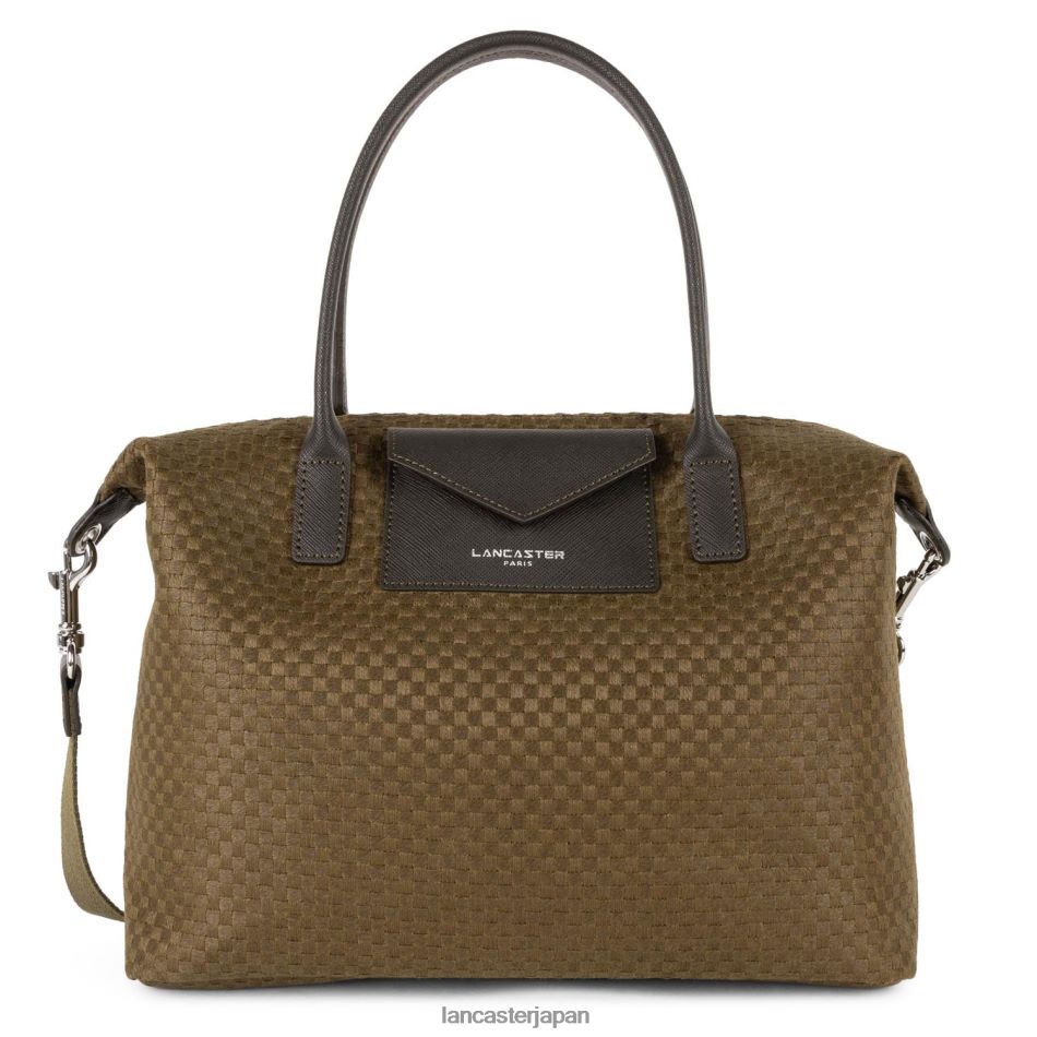 バッグ Lancaster Paris トートバッグ 実物 ダミエ トレッセ タバック 女性 VB8ZLR3485