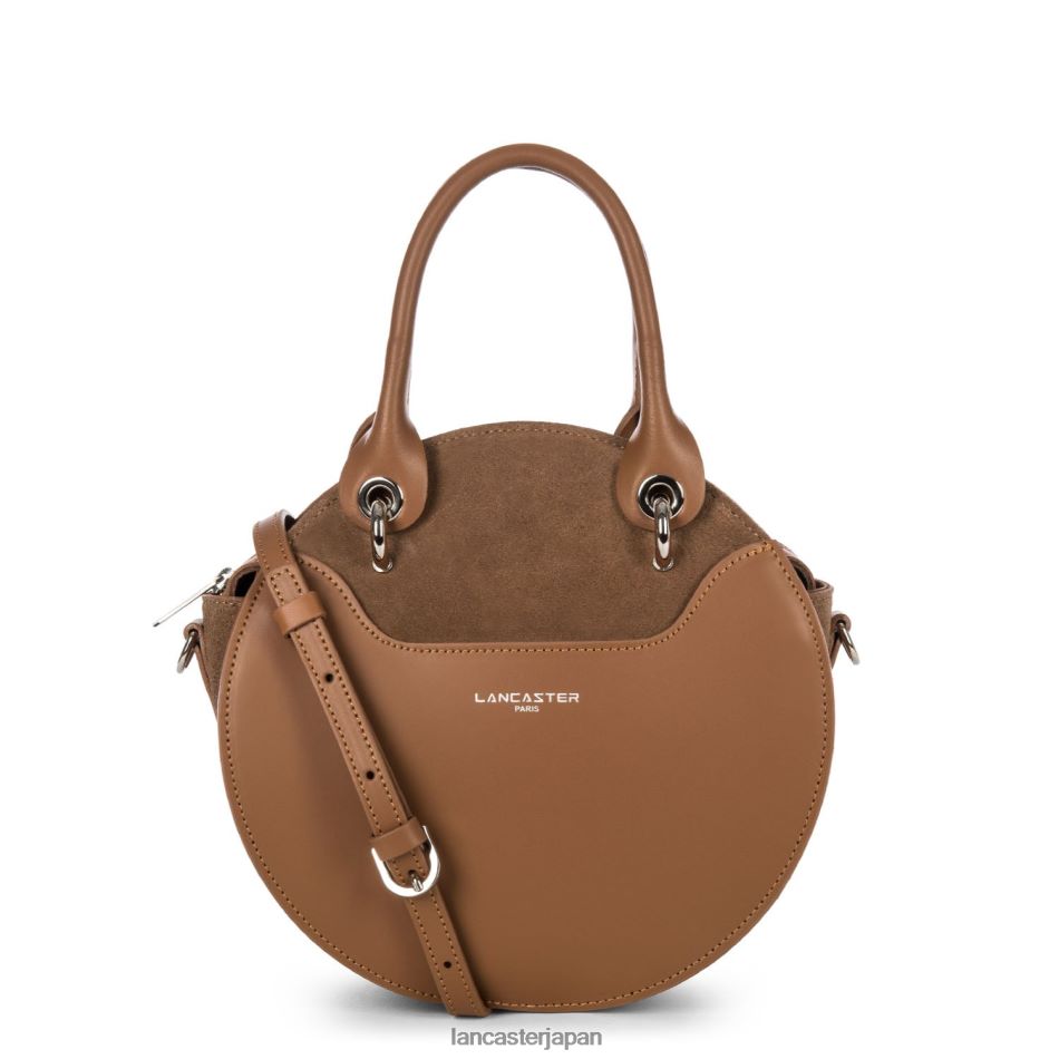 バッグ Lancaster Paris ハンドバッグ スムース ルーン キャメル 女性 VB8ZLR3508