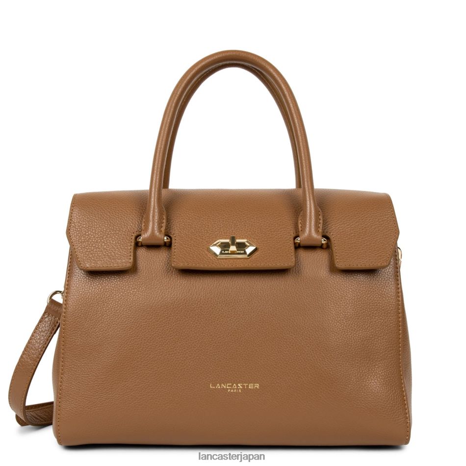 バッグ Lancaster Paris ラージ ハンドバッグ フーロンヌ ミラノ キャメル 女性 VB8ZLR353