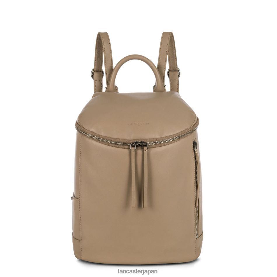 バッグ Lancaster Paris バックパック ソフト ヴィンテージ カプチーノ 女性 VB8ZLR3535