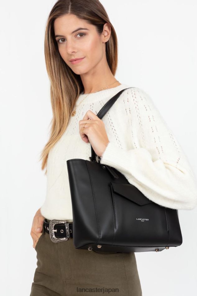 バッグ Lancaster Paris トートバッグ スムース ノワール 女性 VB8ZLR3545