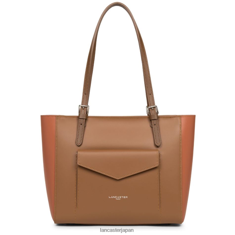 バッグ Lancaster Paris トートバッグ スムース ラクダ・ポティロン・ビジョン 女性 VB8ZLR3554