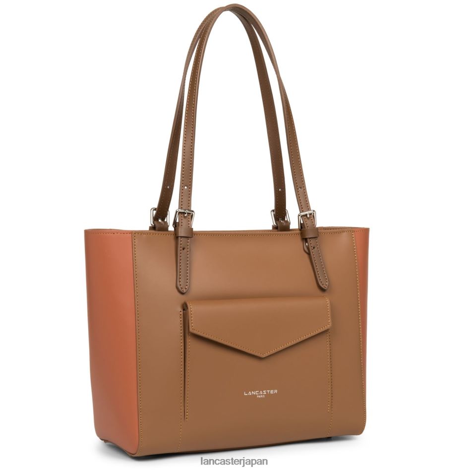 バッグ Lancaster Paris トートバッグ スムース ラクダ・ポティロン・ビジョン 女性 VB8ZLR3554