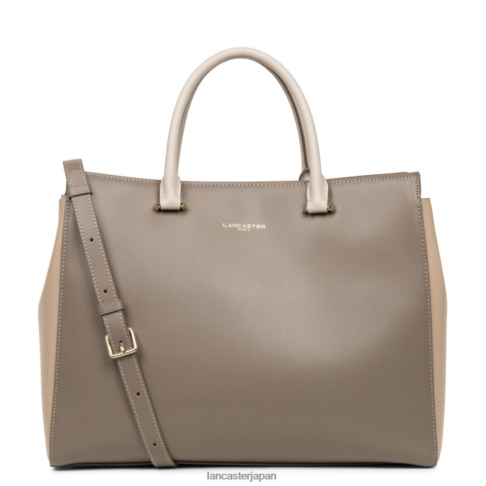 バッグ Lancaster Paris トートバッグスムースまたは トープ ヌード フォンセ ガレ ローズ 女性 VB8ZLR3565