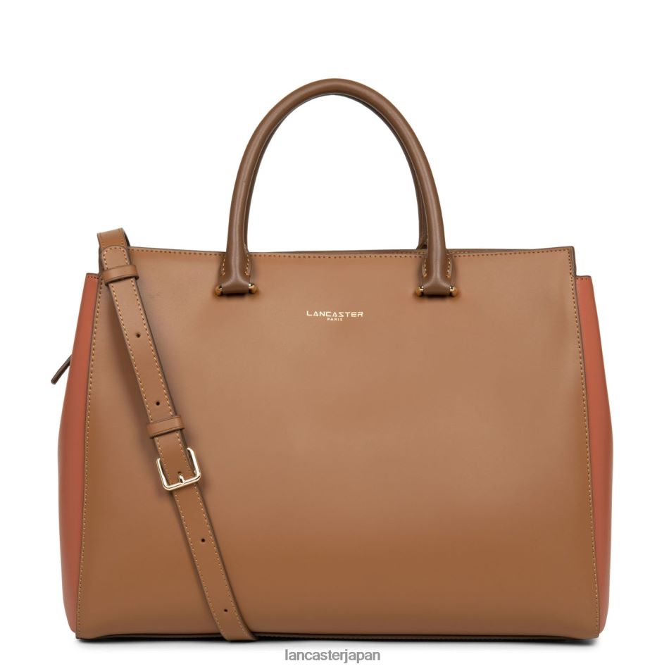 バッグ Lancaster Paris トートバッグスムースまたは ラクダ・ポティロン・ビジョン 女性 VB8ZLR3567