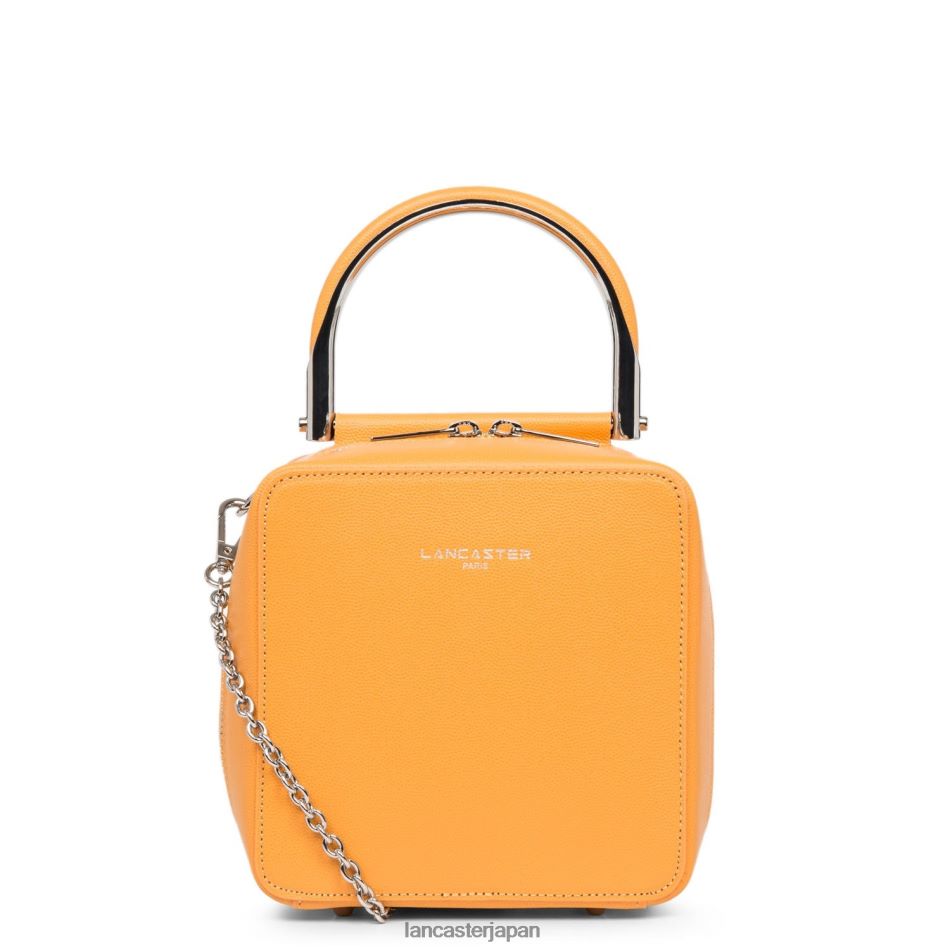バッグ Lancaster Paris ボックスバッグエキゾチックボニー サフラン 女性 VB8ZLR3570