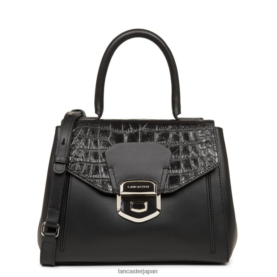 バッグ Lancaster Paris ハンドバッグ パリジェンヌ ソフィア ノワールクロコ 女性 VB8ZLR3620