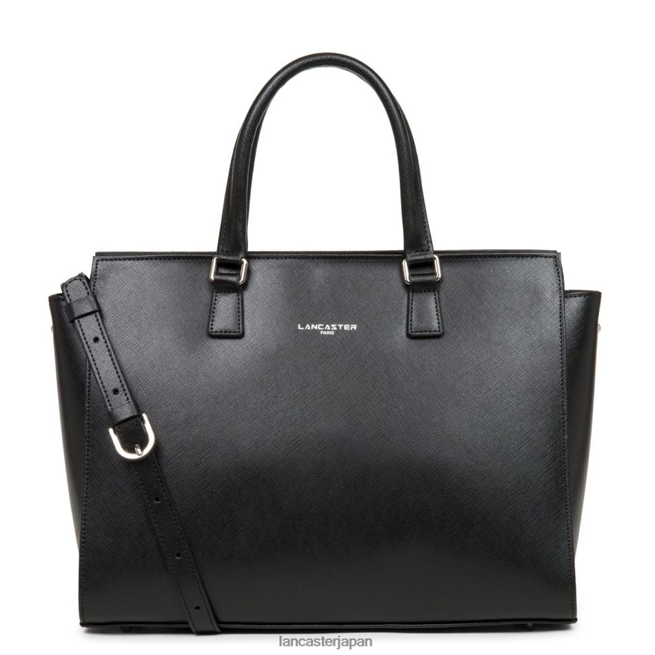 バッグ Lancaster Paris トートバッグ サフィアーノ アンタンポレル ノワール 女性 VB8ZLR3622
