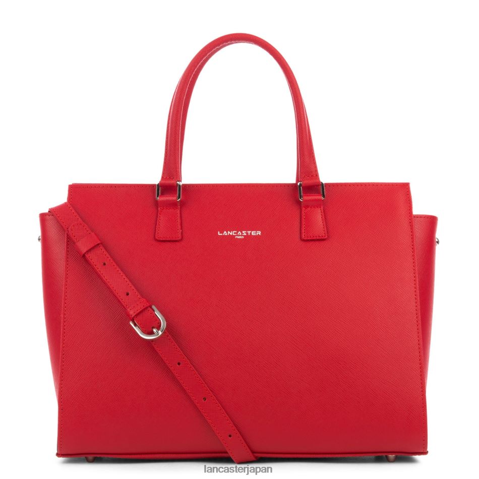 バッグ Lancaster Paris トートバッグ サフィアーノ アンタンポレル ルージュ 女性 VB8ZLR3624