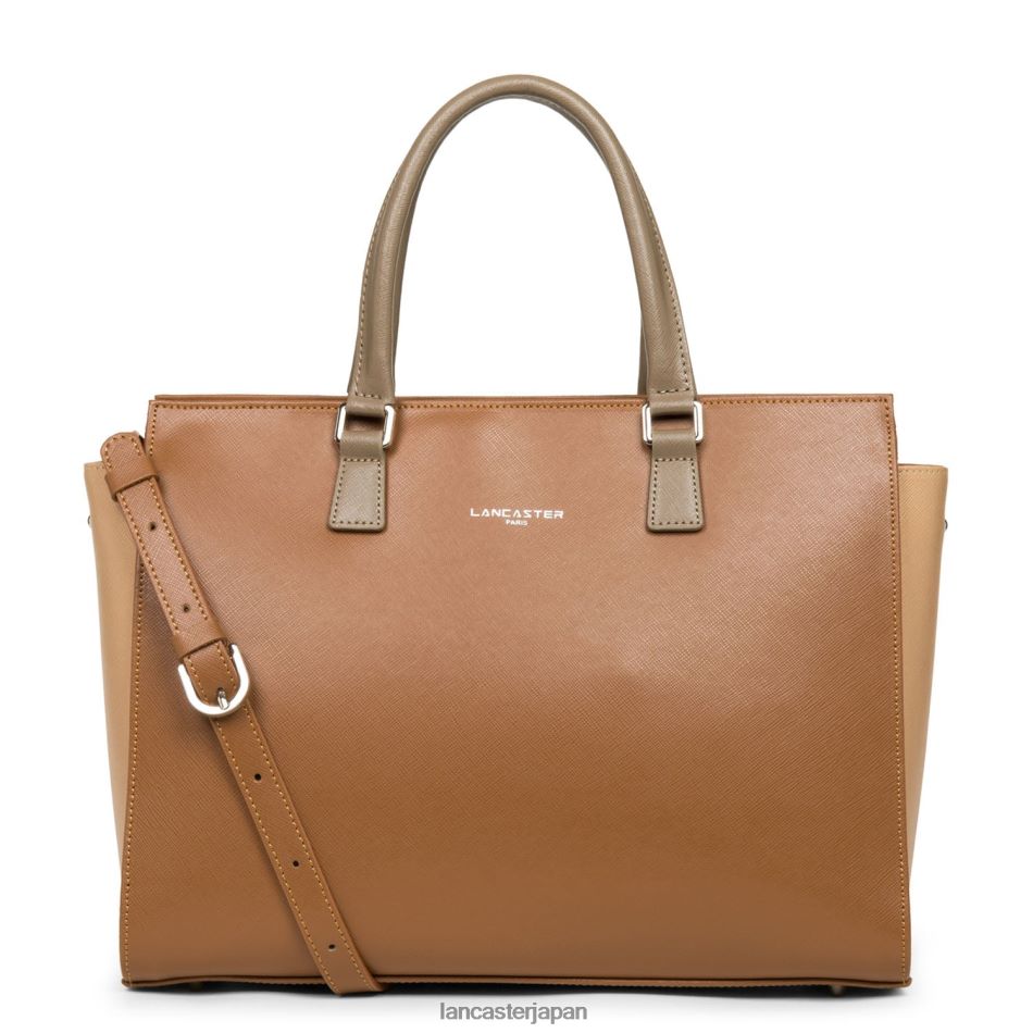 バッグ Lancaster Paris トートバッグ サフィアーノ アンタンポレル ラクダのヌードビジョン 女性 VB8ZLR3629
