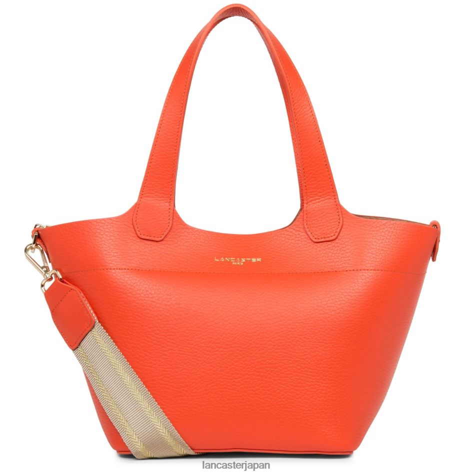 バッグ Lancaster Paris ハンドバッグ フーロンヌ ダブル オレンジ・イン・ヌード 女性 VB8ZLR3675
