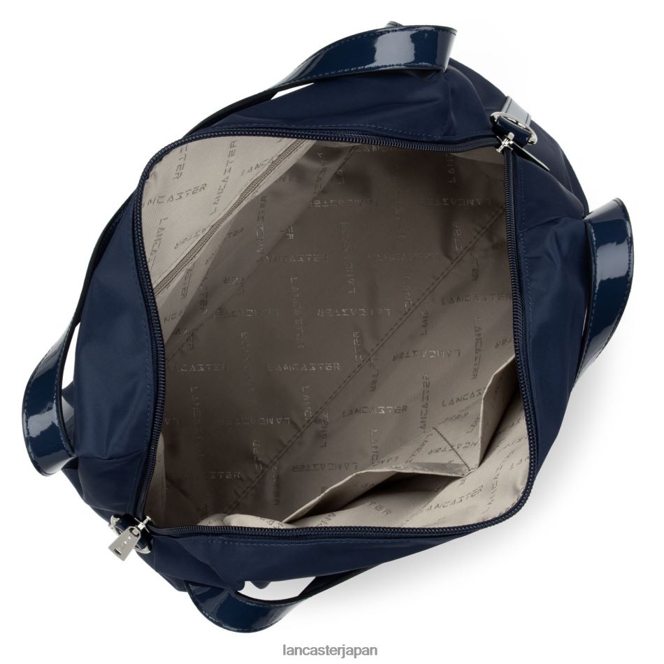 バッグ Lancaster Paris トートバッグ ベーシックヴェルニ ブルーフォンセ 女性 VB8ZLR3705