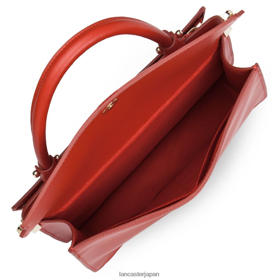 バッグ Lancaster Paris ハンドバッグは滑らかまたは軽量 ルージュ 女性 VB8ZLR3708