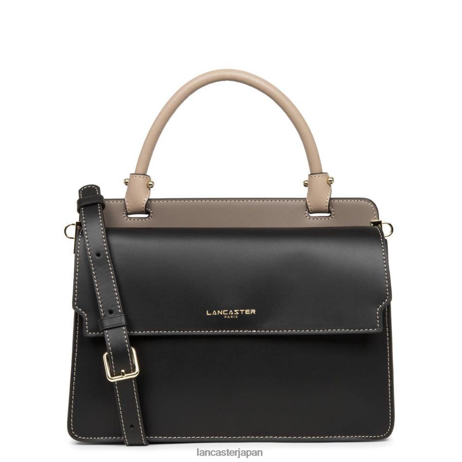バッグ Lancaster Paris ハンドバッグは滑らかまたは軽量 ノワール-トープ-ヌードフォンセ 女性 VB8ZLR3713