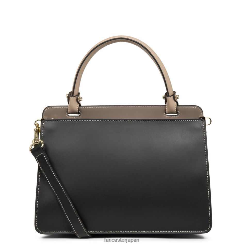 バッグ Lancaster Paris ハンドバッグは滑らかまたは軽量 ノワール-トープ-ヌードフォンセ 女性 VB8ZLR3713