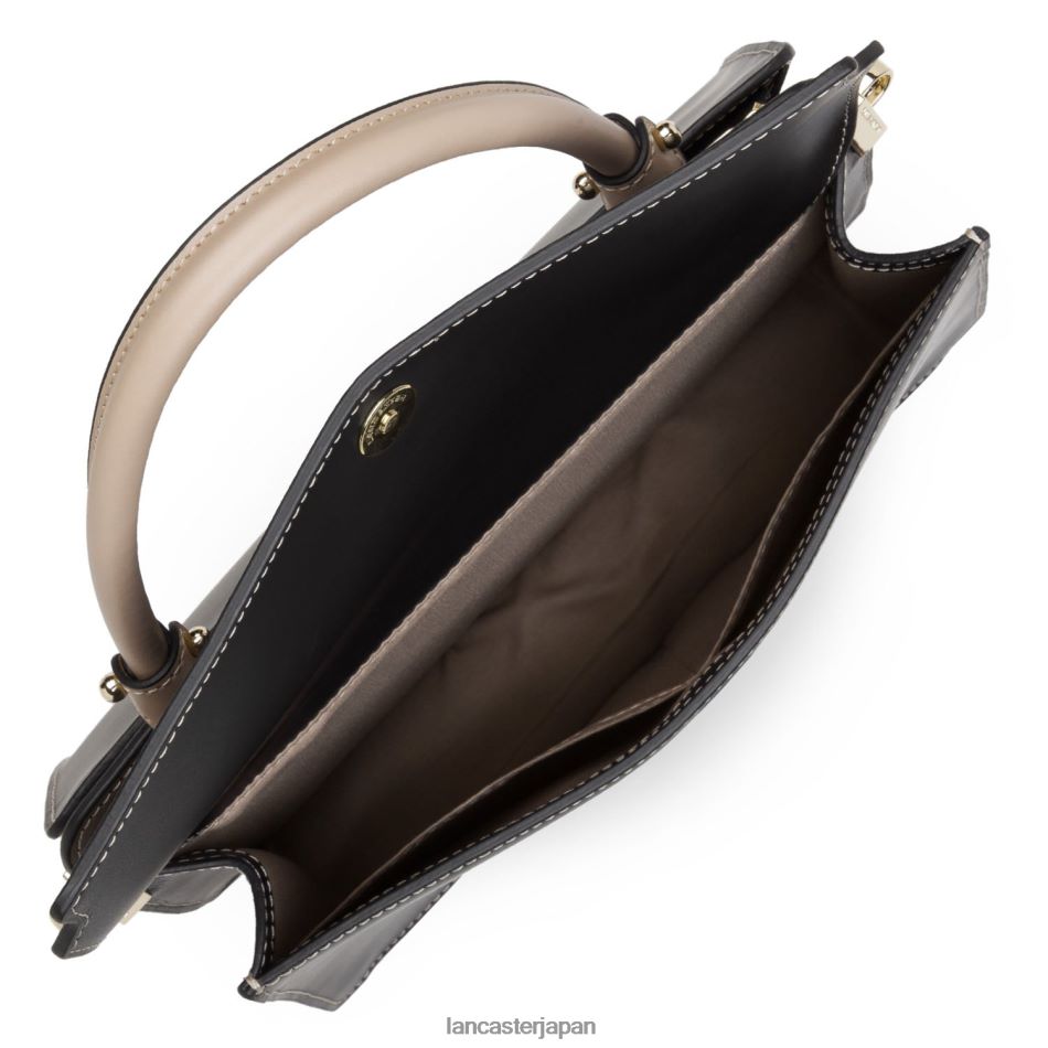 バッグ Lancaster Paris ハンドバッグは滑らかまたは軽量 ノワール-トープ-ヌードフォンセ 女性 VB8ZLR3713