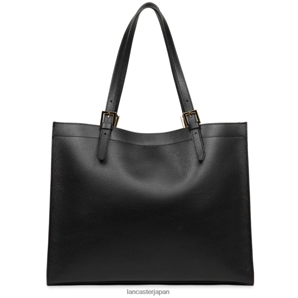バッグ Lancaster Paris 特大トートバッグ フーロンヌ ダブル ノワール・イン・ヌード 女性 VB8ZLR3814