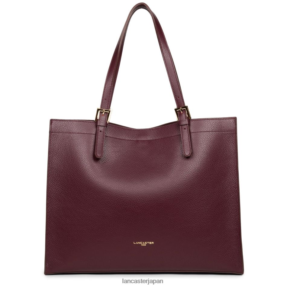 バッグ Lancaster Paris 特大トートバッグ フーロンヌ ダブル ポアプレインフクシア 女性 VB8ZLR3818