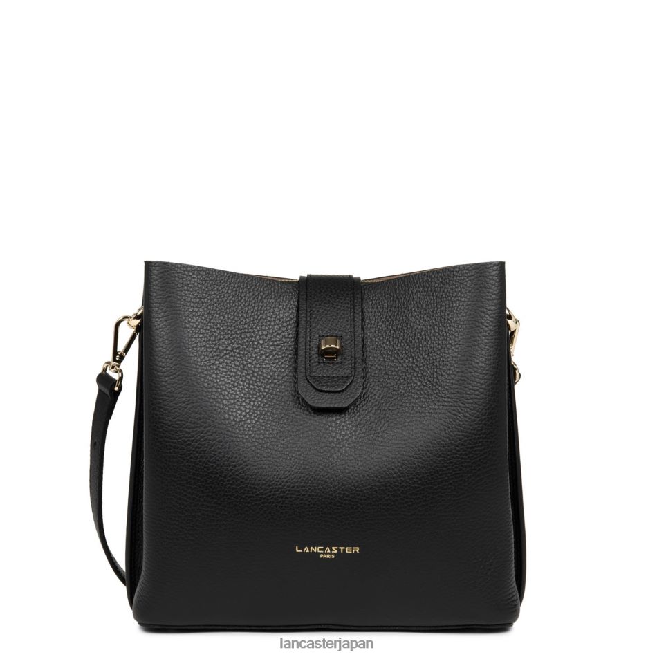 バッグ Lancaster Paris スモール バケットバッグ フーロンヌ ダブル ノワール・イン・ヌード 女性 VB8ZLR3826