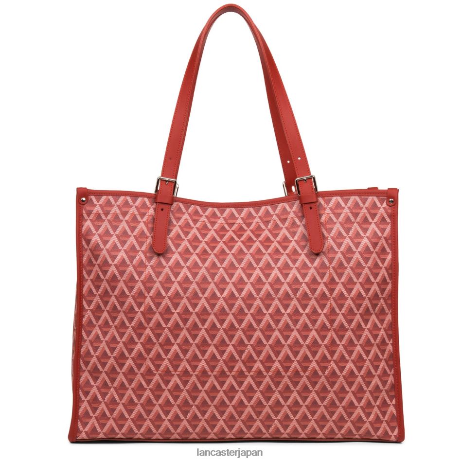 バッグ Lancaster Paris 大きなトートバッグのアイコン カーミン 女性 VB8ZLR3879