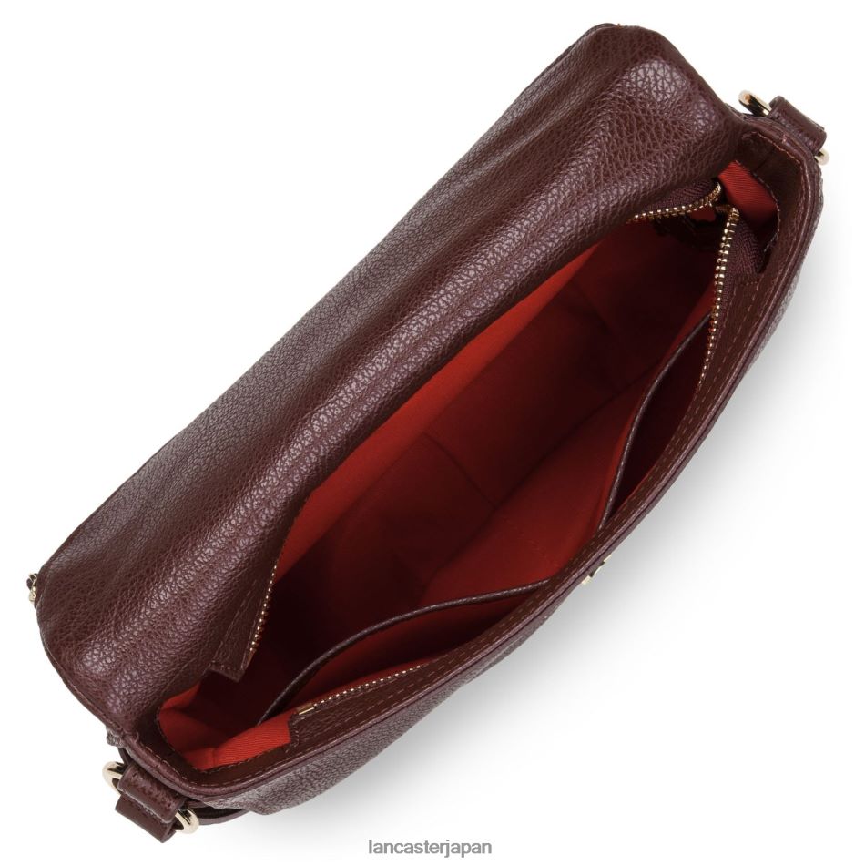 バッグ Lancaster Paris ショルダーバッグ デューン 新品 ボルドー 女性 VB8ZLR3886