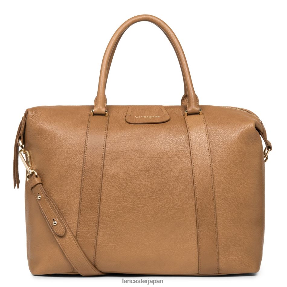 バッグ Lancaster Paris トートバッグ砂丘 キャメル 女性 VB8ZLR3914