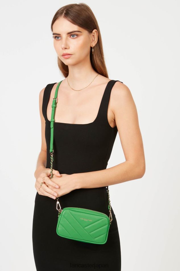 バッグ Lancaster Paris ミニスマホホルダー ソフトマトラッセ ヴェールエコロ 女性 VB8ZLR3