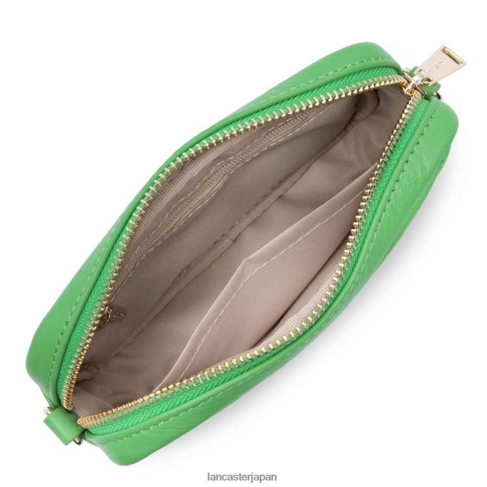 バッグ Lancaster Paris ミニスマホホルダー ソフトマトラッセ ヴェールエコロ 女性 VB8ZLR3