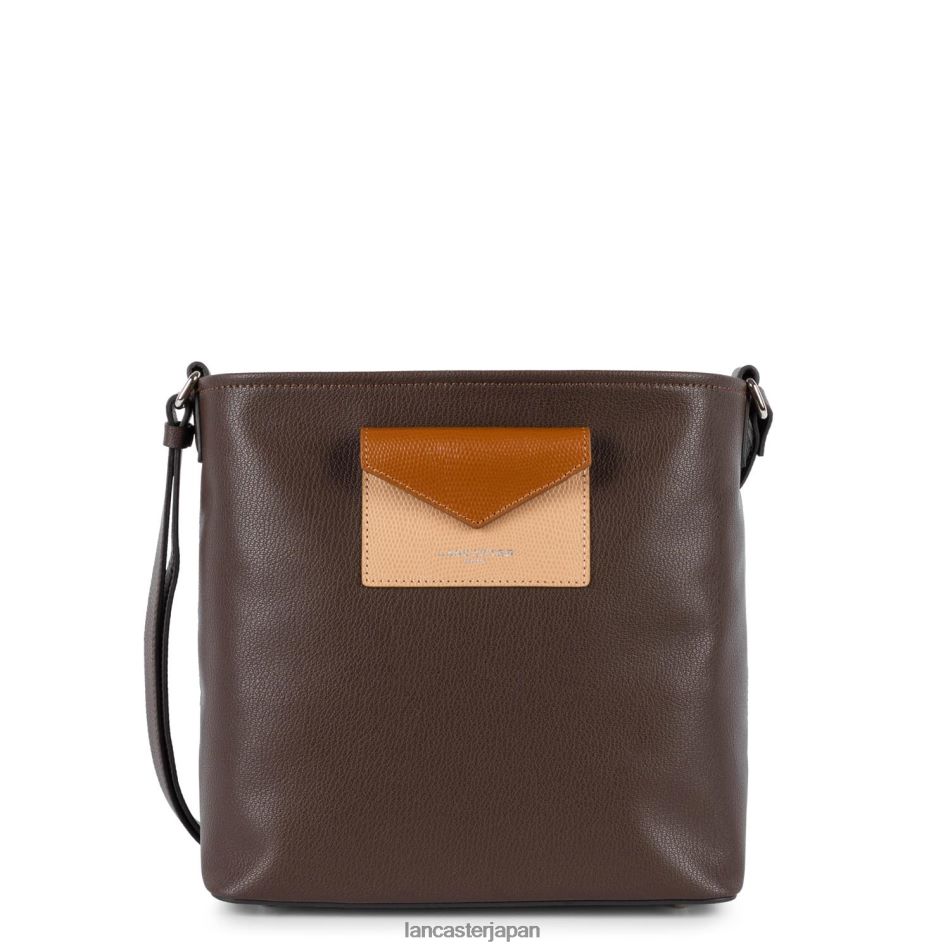 バッグ Lancaster Paris バケットバッグ マヤ マロン・ナチュレル・ラクダ 女性 VB8ZLR4005