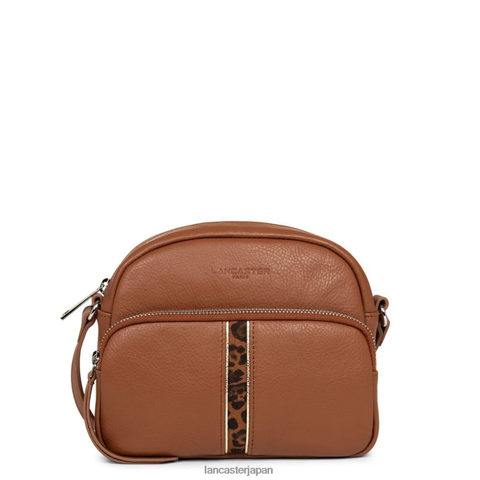 バッグ Lancaster Paris レポーターバッグ ソフトメロディー コニャックレオパード 女性 VB8ZLR4010