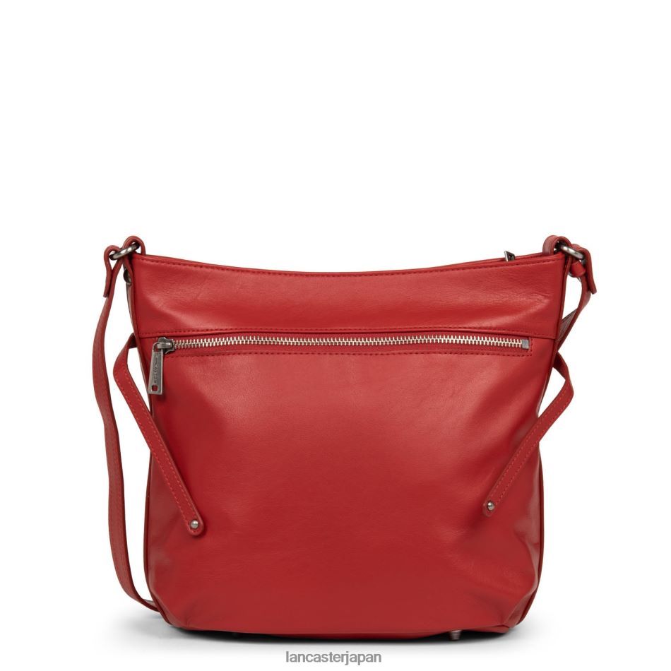 バッグ Lancaster Paris バケットバッグ ソフトヴィンテージノバ ルージュ 女性 VB8ZLR4027
