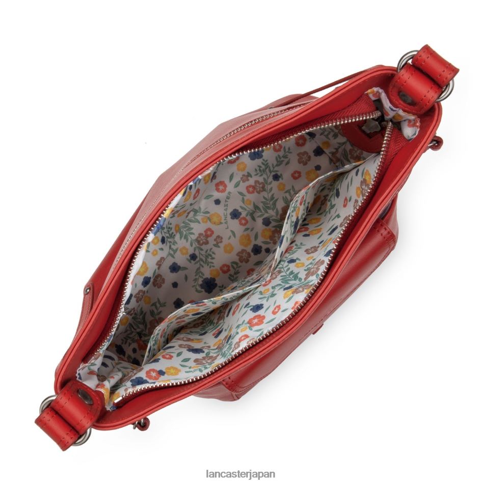 バッグ Lancaster Paris バケットバッグ ソフトヴィンテージノバ ルージュ 女性 VB8ZLR4027